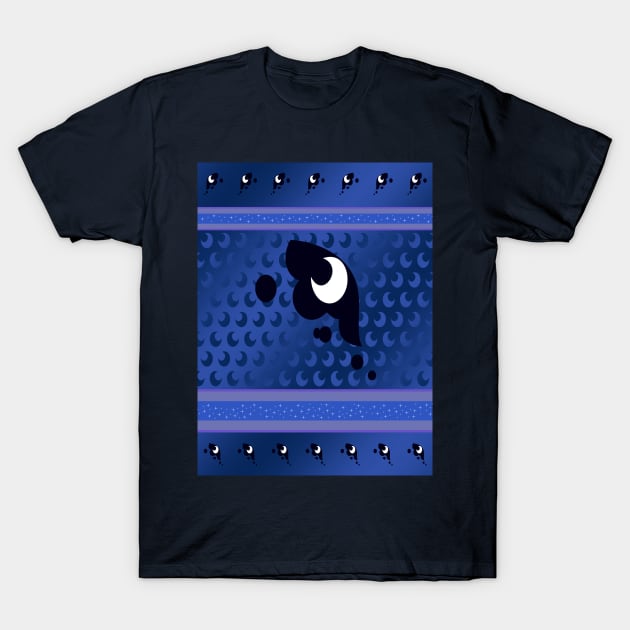 My little Pony - Princess Luna Cutie Mark V5 T-Shirt by ariados4711